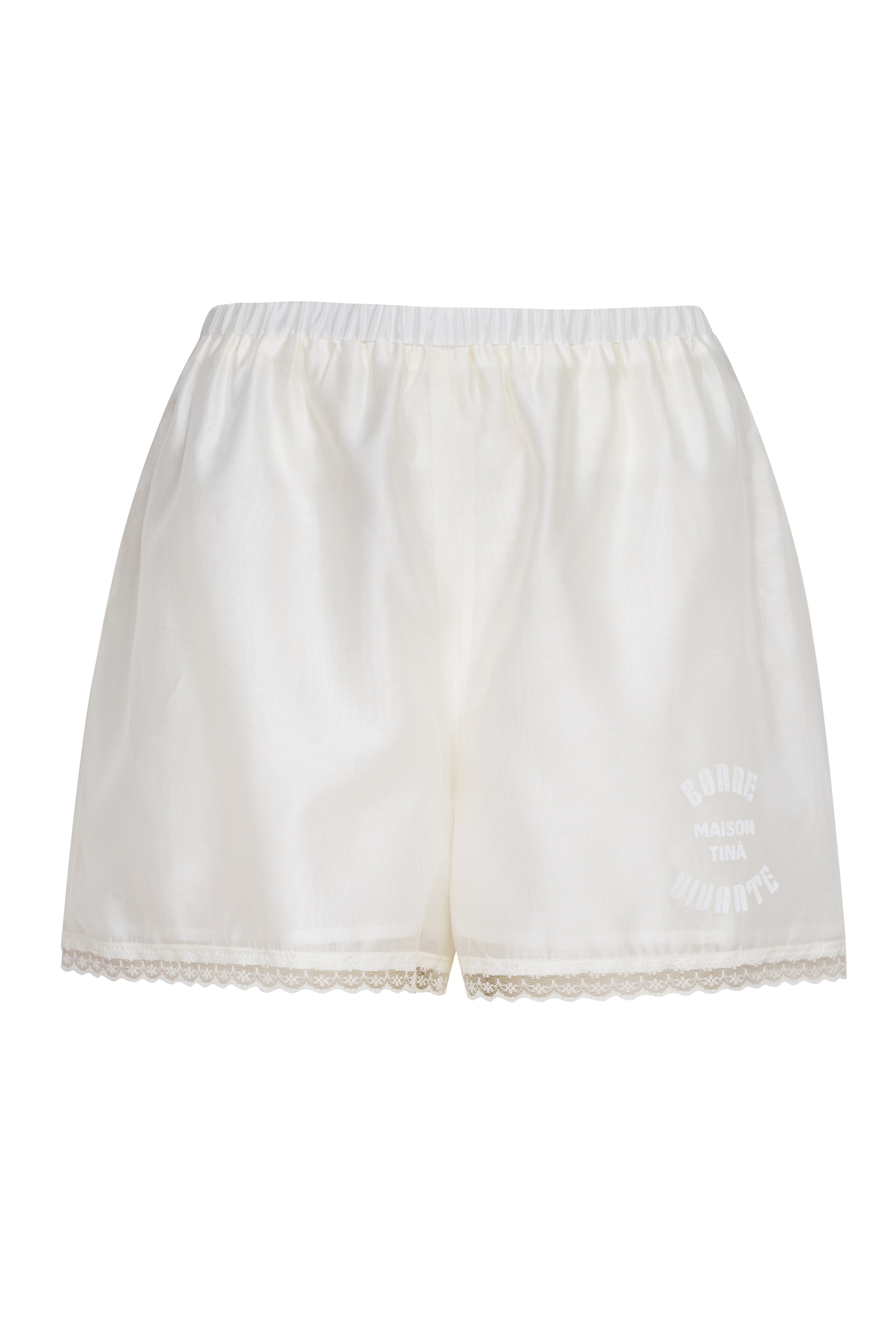 Bonne Vivante Shorts in White