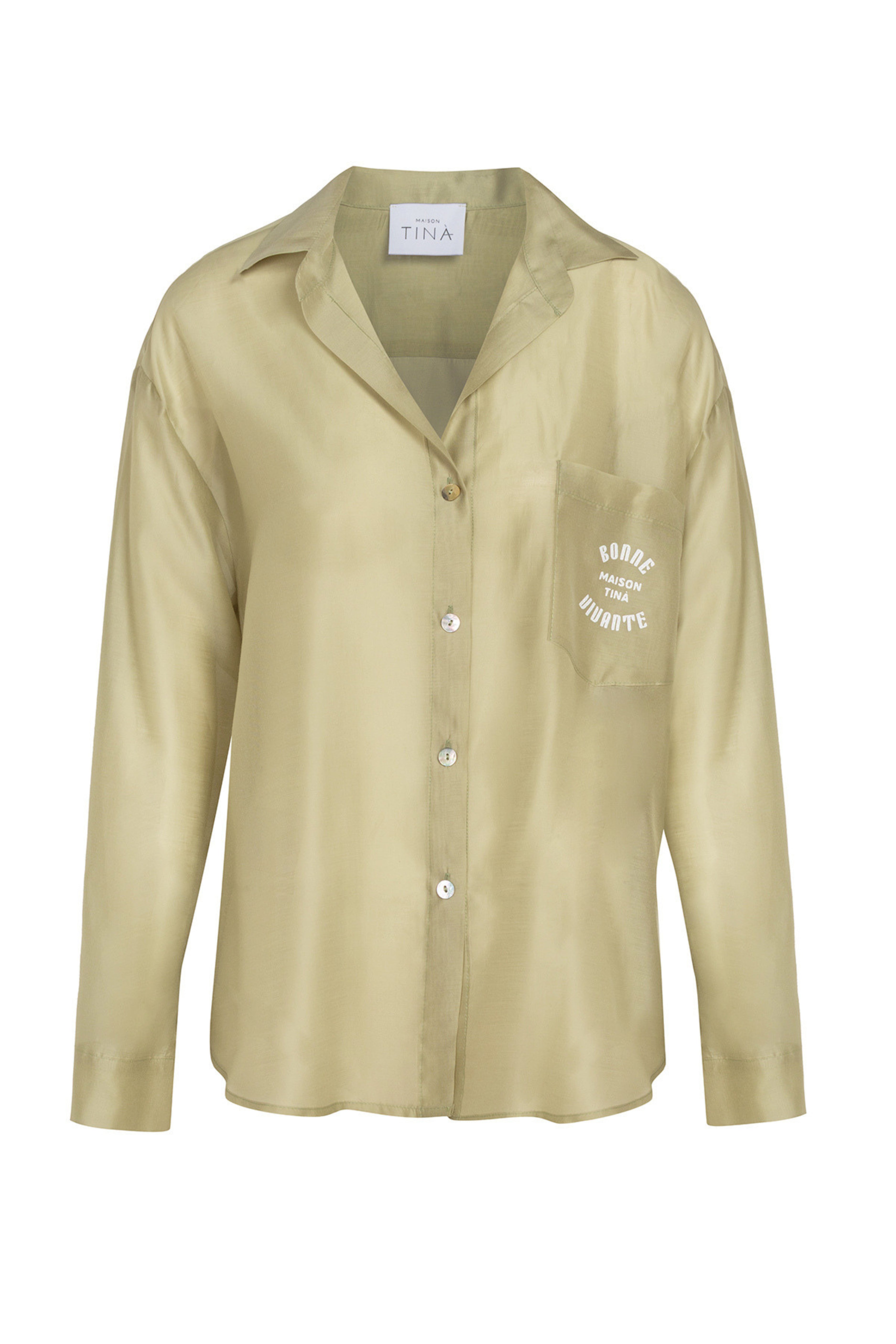 Bonne Vivante Shirt in Olive