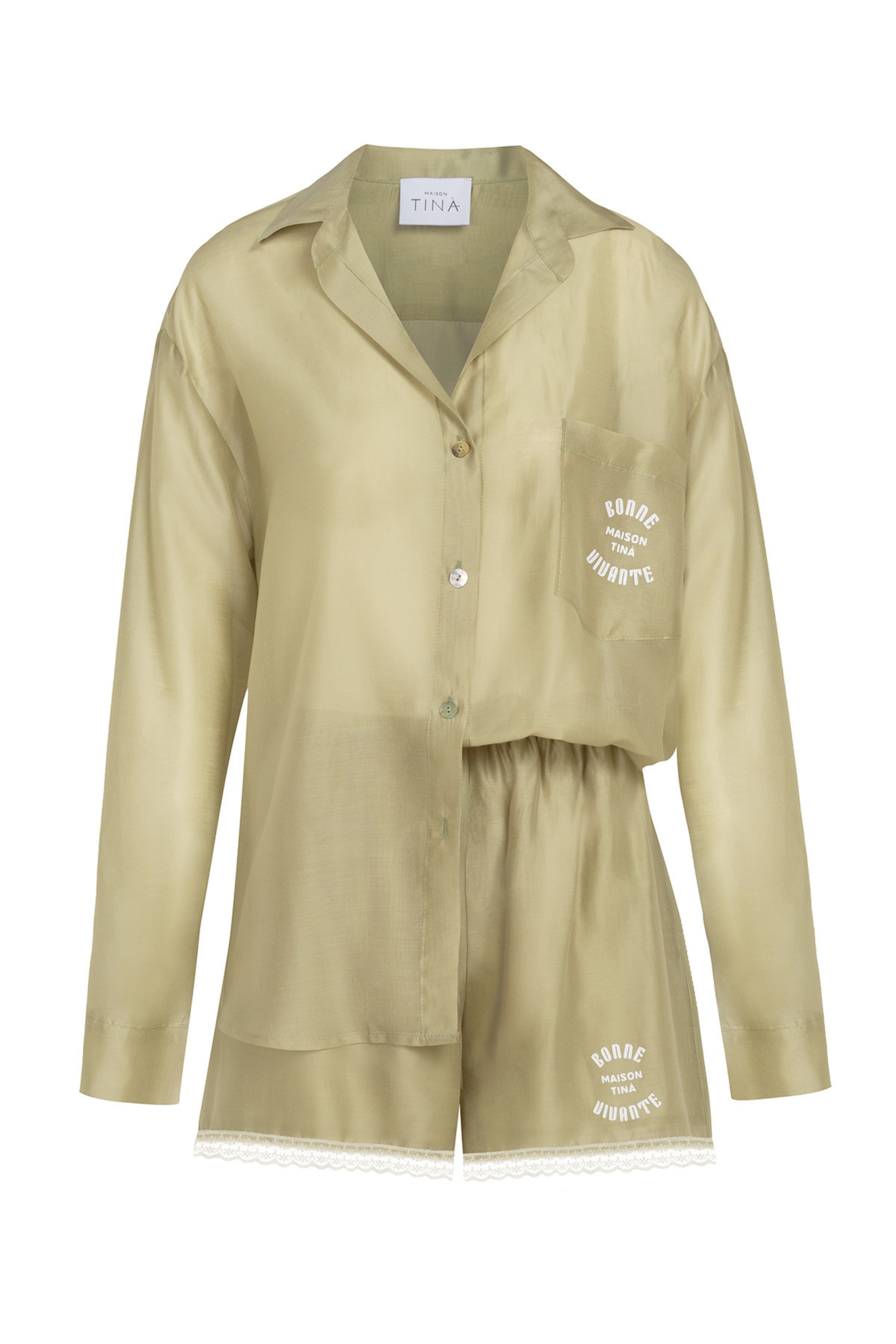 Bonne Vivante Shirt in Olive